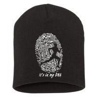 Running ItS In My Dna Short Acrylic Beanie