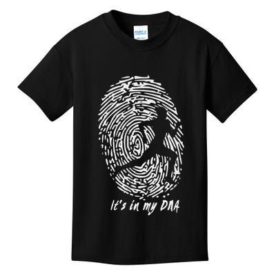 Running ItS In My Dna Kids T-Shirt