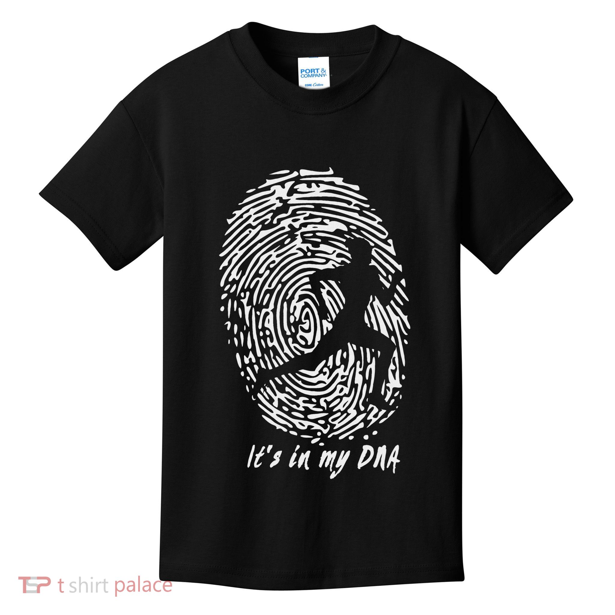 Running ItS In My Dna Kids T-Shirt