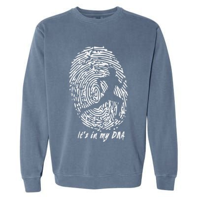 Running ItS In My Dna Garment-Dyed Sweatshirt