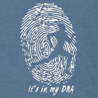 Running ItS In My Dna Garment-Dyed Sweatshirt