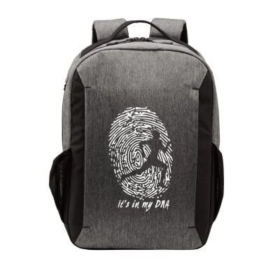 Running ItS In My Dna Vector Backpack