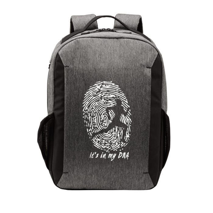Running ItS In My Dna Vector Backpack