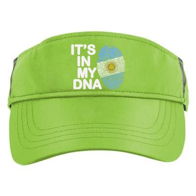 Retro It's In My DNA Argentinian Argentine soccer Adult Drive Performance Visor