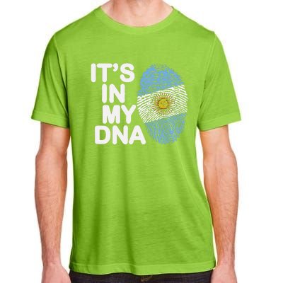 Retro It's In My DNA Argentinian Argentine soccer Adult ChromaSoft Performance T-Shirt