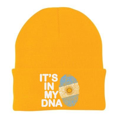 Retro It's In My DNA Argentinian Argentine soccer Knit Cap Winter Beanie