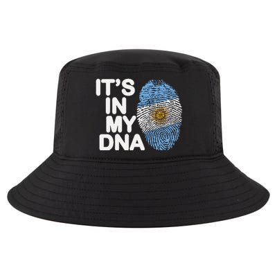 Retro It's In My DNA Argentinian Argentine soccer Cool Comfort Performance Bucket Hat