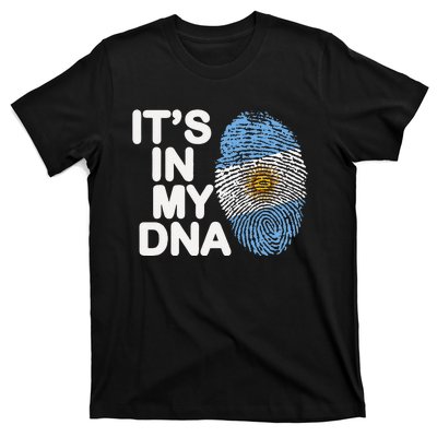 Retro It's In My DNA Argentinian Argentine soccer T-Shirt