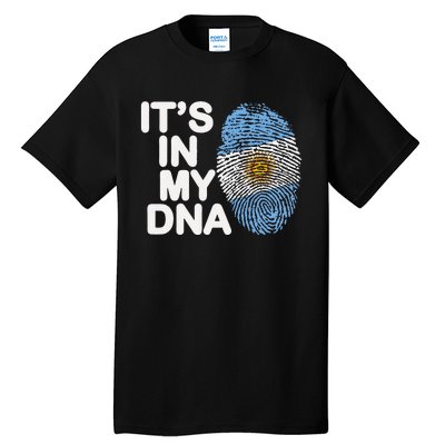 Retro It's In My DNA Argentinian Argentine soccer Tall T-Shirt