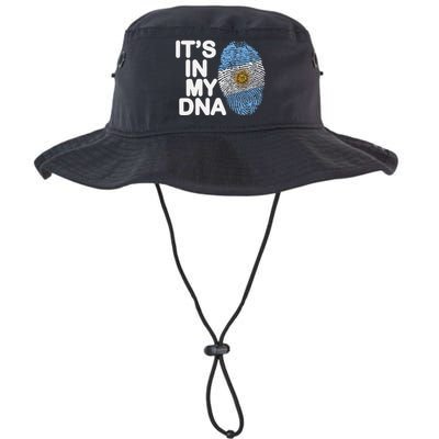 Retro It's In My DNA Argentinian Argentine soccer Legacy Cool Fit Booney Bucket Hat