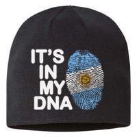 Retro It's In My DNA Argentinian Argentine soccer Sustainable Beanie