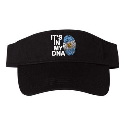 Retro It's In My DNA Argentinian Argentine soccer Valucap Bio-Washed Visor