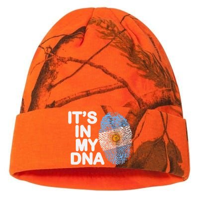 Retro It's In My DNA Argentinian Argentine soccer Kati Licensed 12" Camo Beanie