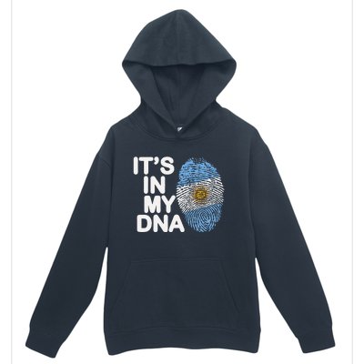 Retro It's In My DNA Argentinian Argentine soccer Urban Pullover Hoodie