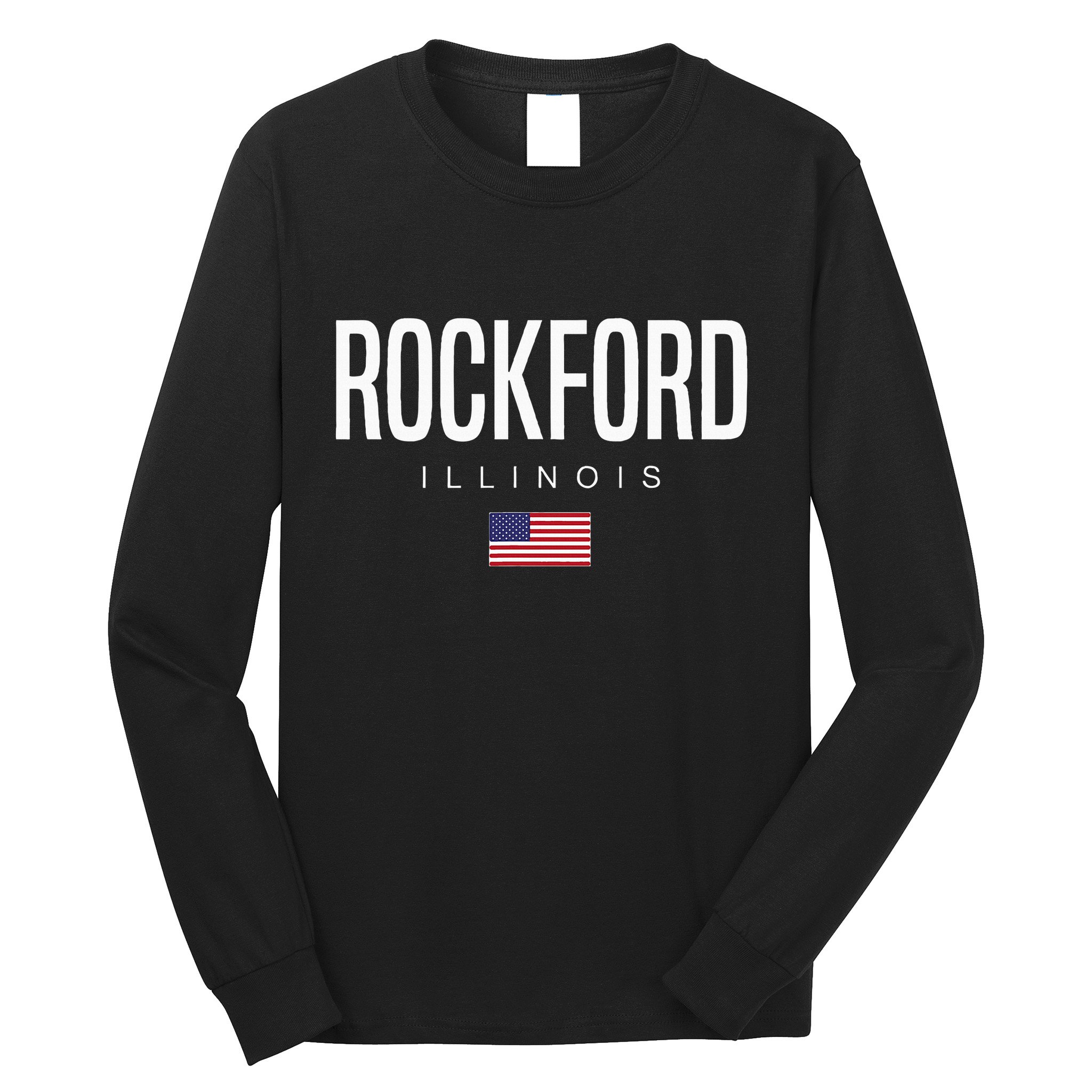 Rockford Illinois Il Long Sleeve Shirt