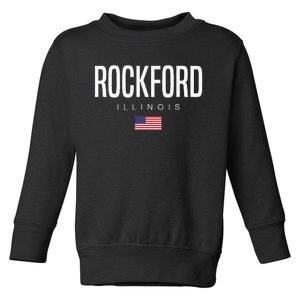 Rockford Illinois Il Toddler Sweatshirt