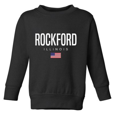 Rockford Illinois Il Toddler Sweatshirt