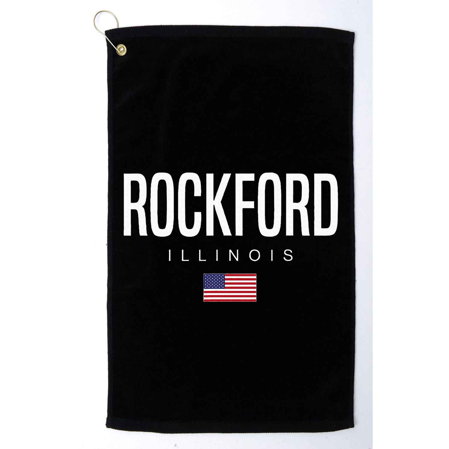 Rockford Illinois Il Golf Towel