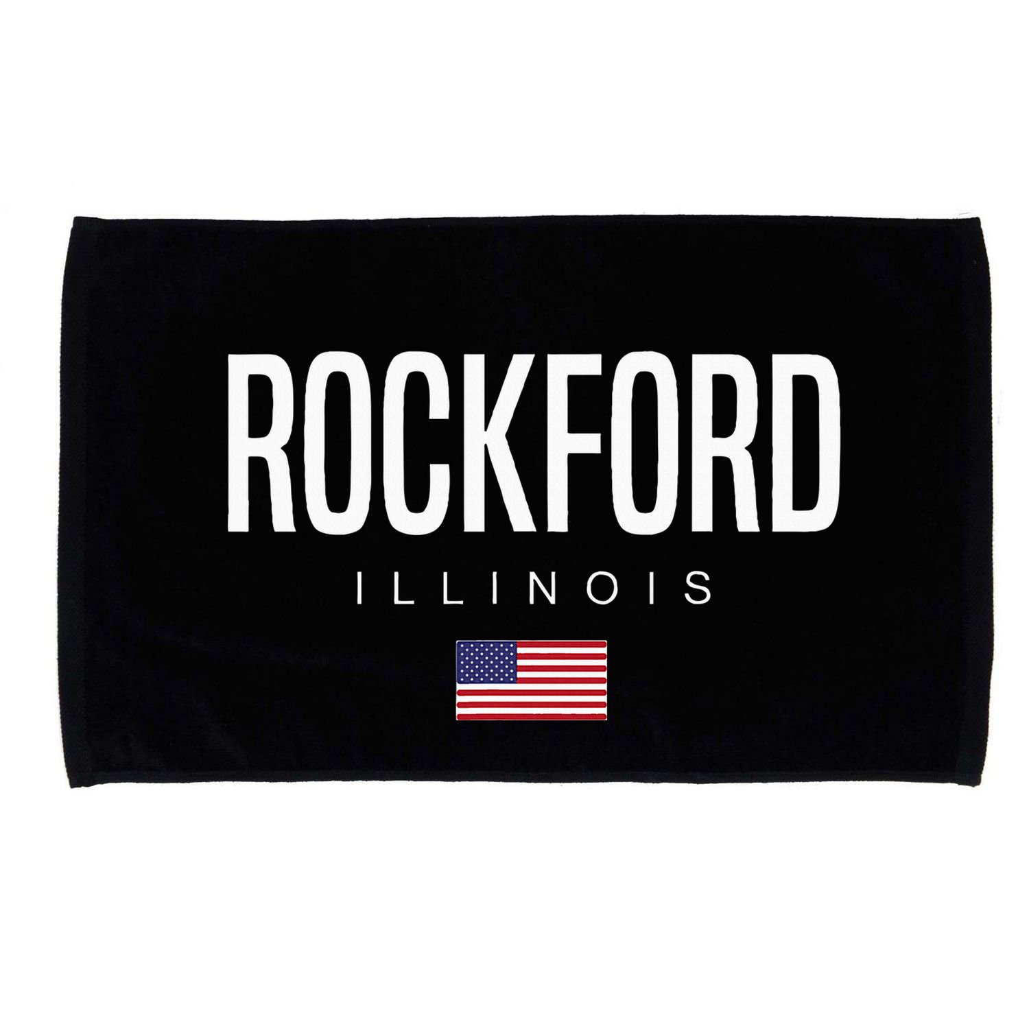 Rockford Illinois Il Microfiber Hand Towel