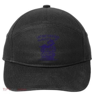 Retro I Just Want To Read Books And Pet Cats Cat 7-Panel Snapback Hat