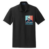 Retro I'm Joe Biden And I Forgot This Message US Flag Dry Zone Grid Polo