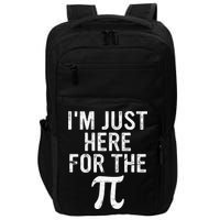 Retro I'm Just Here For The Pi Math Pie Geek Pi Day Impact Tech Backpack