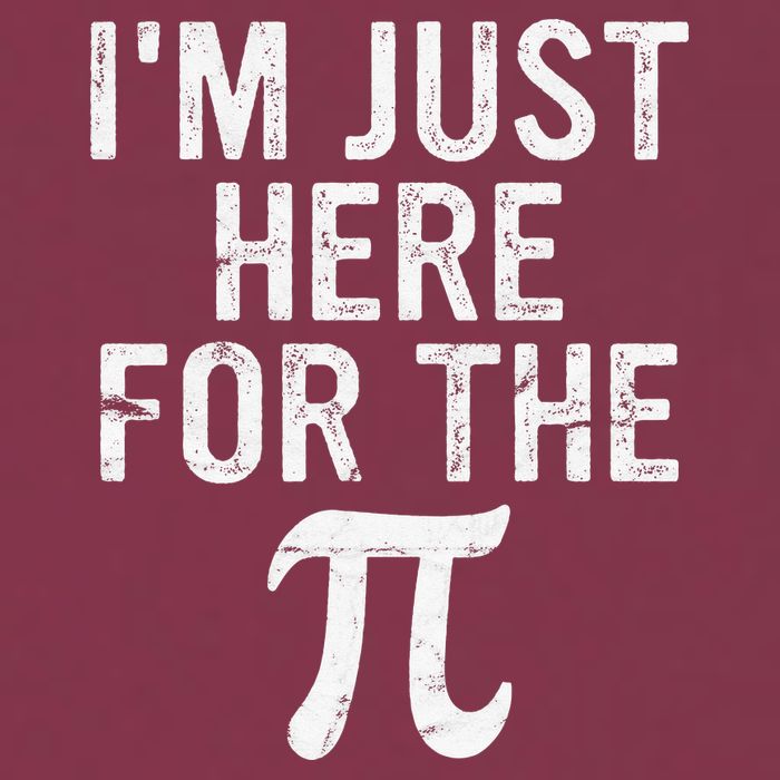 Retro I'm Just Here For The Pi Math Pie Geek Pi Day 16oz Travel Tumbler