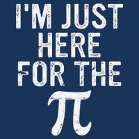 Retro I'm Just Here For The Pi Math Pie Geek Pi Day Infant Baby Jersey Bodysuit