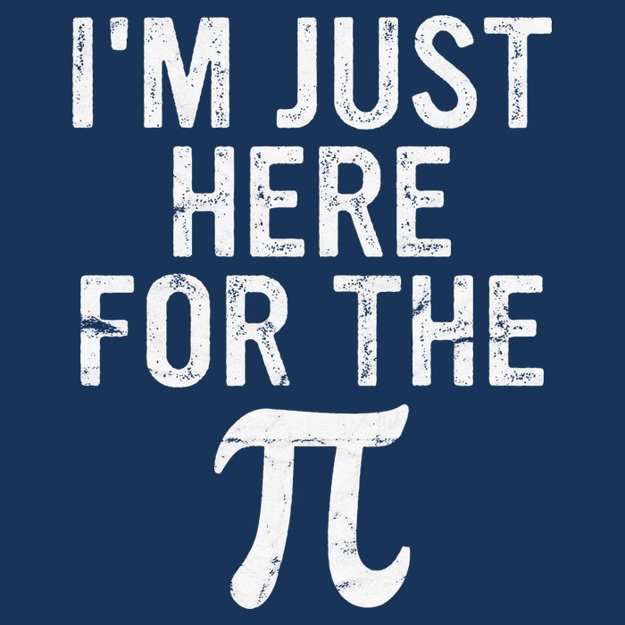 Retro I'm Just Here For The Pi Math Pie Geek Pi Day Infant Baby Jersey Bodysuit