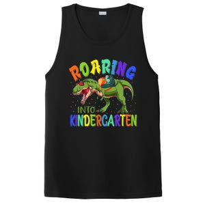 Roaring Into Kindergarten Dinosaur Ready To Crush Boy PosiCharge Competitor Tank