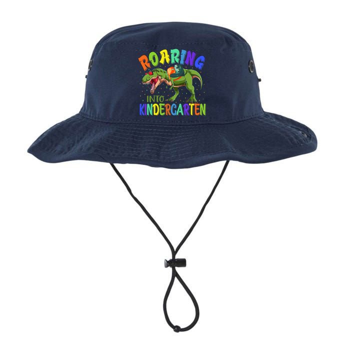 Roaring Into Kindergarten Dinosaur Ready To Crush Boy Legacy Cool Fit Booney Bucket Hat