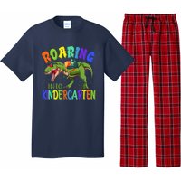 Roaring Into Kindergarten Dinosaur Ready To Crush Boy Pajama Set