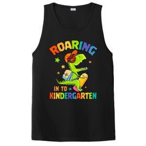 Roaring Into Kindergarten Dinosaur Back To School PosiCharge Competitor Tank