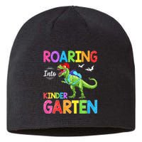 Roaring Into Kindergarten Dinosaur Student Back To School Sustainable Beanie