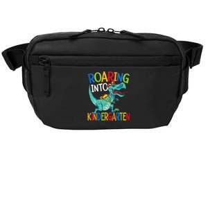 Roaring Into Kindergarten Dinosaur Student Back To School Crossbody Pack