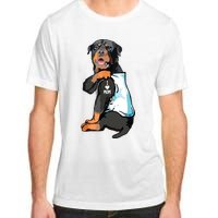 Rottweiler I Love Mom Tattoo Adult ChromaSoft Performance T-Shirt