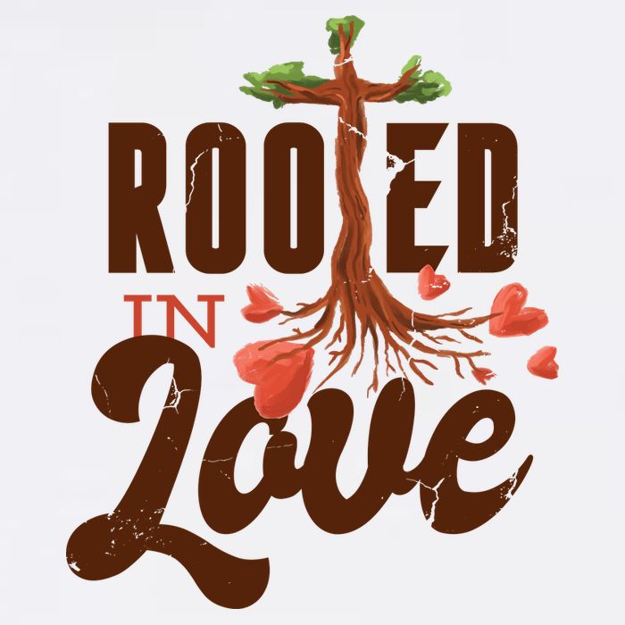 Rooted In Love Jesus Cross Adult Drive Performance Visor