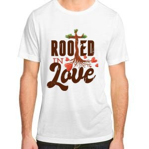 Rooted In Love Jesus Cross Adult ChromaSoft Performance T-Shirt