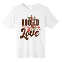 Rooted In Love Jesus Cross Tall Fusion ChromaSoft Performance T-Shirt