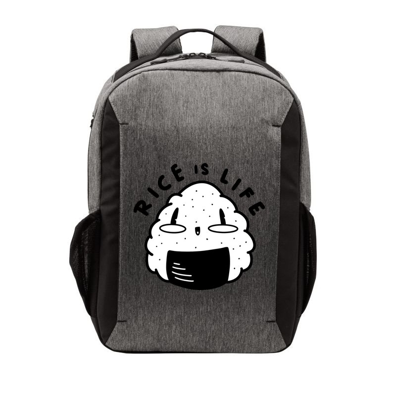 Rice Is Life Cute Sushi Vector Backpack