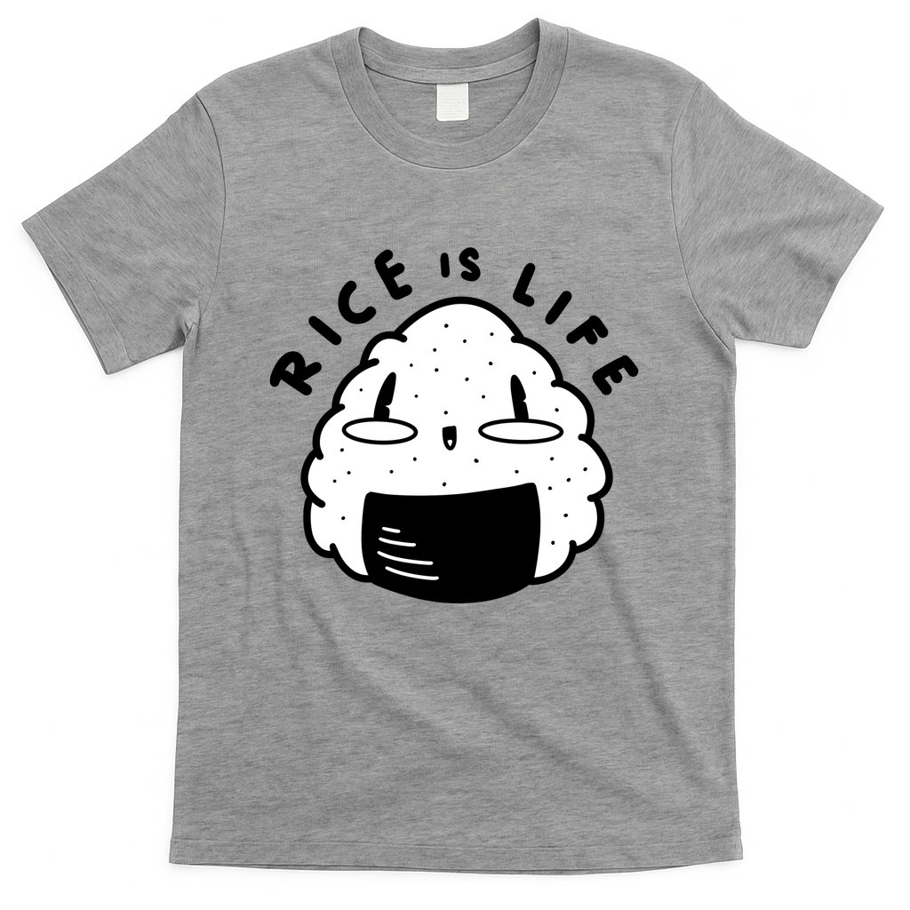 Rice Is Life Cute Sushi T-Shirt