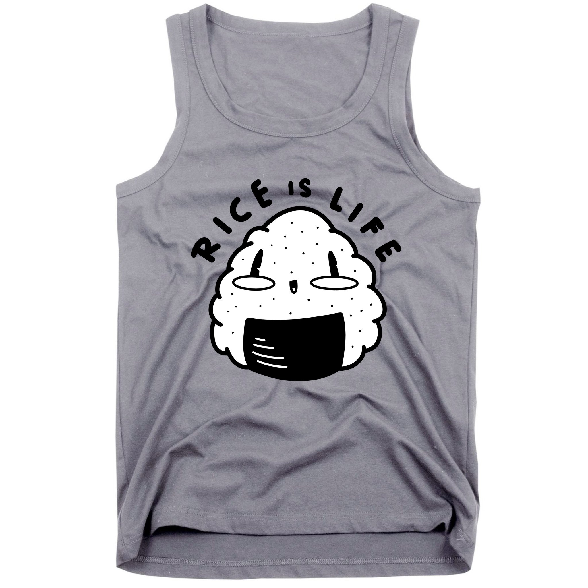 Rice Is Life Cute Sushi Tank Top