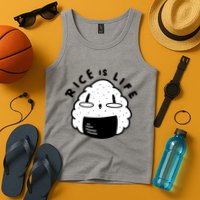 Rice Is Life Cute Sushi Tank Top