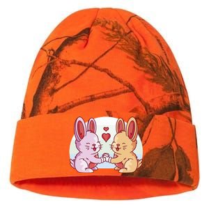 Rabbits In Love Cute Kati Licensed 12" Camo Beanie