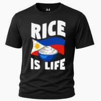 Rice Is Life Philippine Flag Rice Lover Cooling Performance Crew T-Shirt