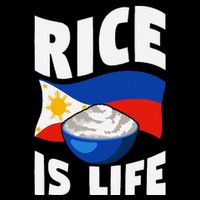Rice Is Life Philippine Flag Rice Lover Cooling Performance Crew T-Shirt
