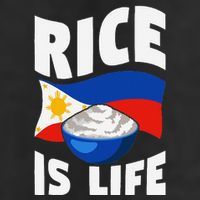 Rice Is Life Philippine Flag Rice Lover 11oz C Handle Ceramic Mug