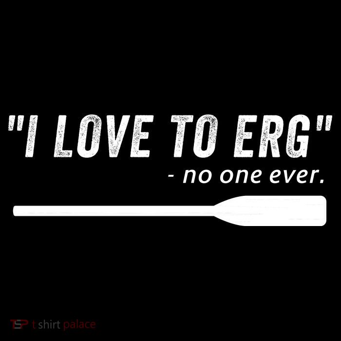 Rowing, | I Love To ERG, For Crew, Funny Rowing 7-Panel Snapback Hat
