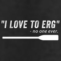 Rowing, | I Love To ERG, For Crew, Funny Rowing Golf Towel