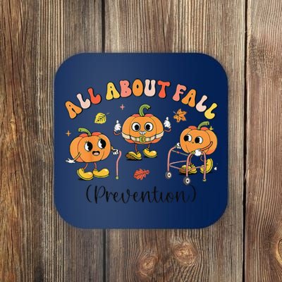 Retro I Love Fall Prevention Fall Occupational Therapy Ot Coaster